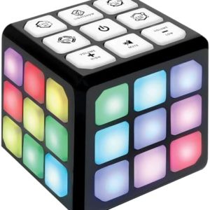 Winning Fingers Flashing Cube Electronic Memory & Brain Game | 4-in-1 Handheld Game for Kids | Fun Gift Toy for Kids Ages 6-12 Years Old