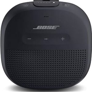 Bose SoundLink Micro Bluetooth Speaker: Small Portable Waterproof Speaker with Microphone, Black